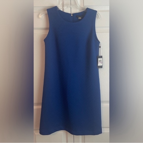 Tommy Hilfiger Women’s Sleeveless Quilted Dress Size 6 NWT Blue - Picture 1 of 13